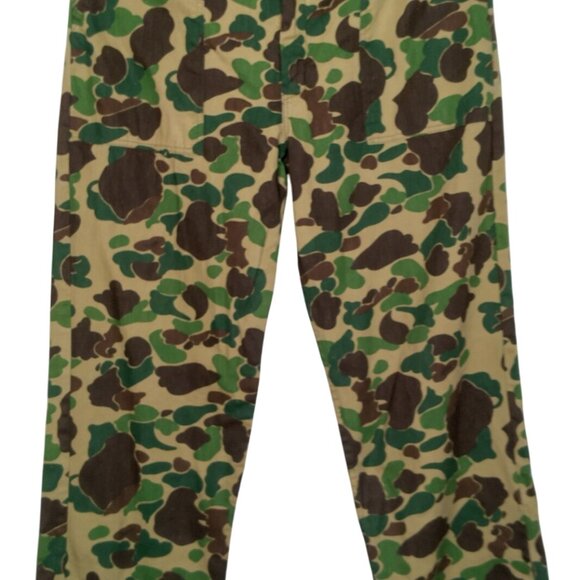 Vintage Ranger Hunting Outfit Duck Camo Pants And Shirt Men L Camouflage Hunt - Picture 3 of 16